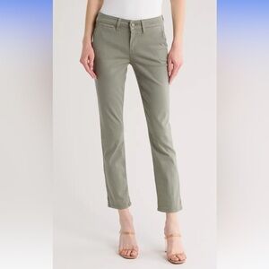 NWOT PAIGE Rianne High Waist Jeans Seaweed Green Denim Casual Women’s 28